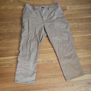 Nautica Women's Khaki Chinos Pants Size 12 Relaxed Fit - Like New